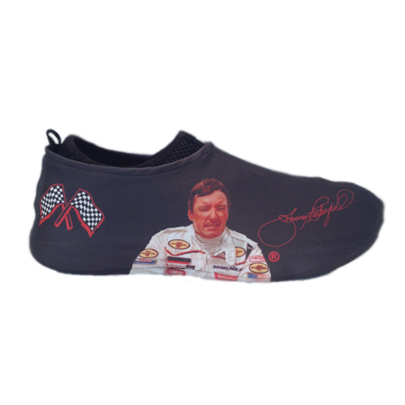 Johnny Rutherford Autographed Sneakerskins Black Stretch Fit